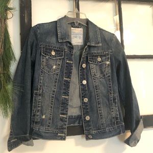 Aeropostale Dark Denim Jean Jacket Small